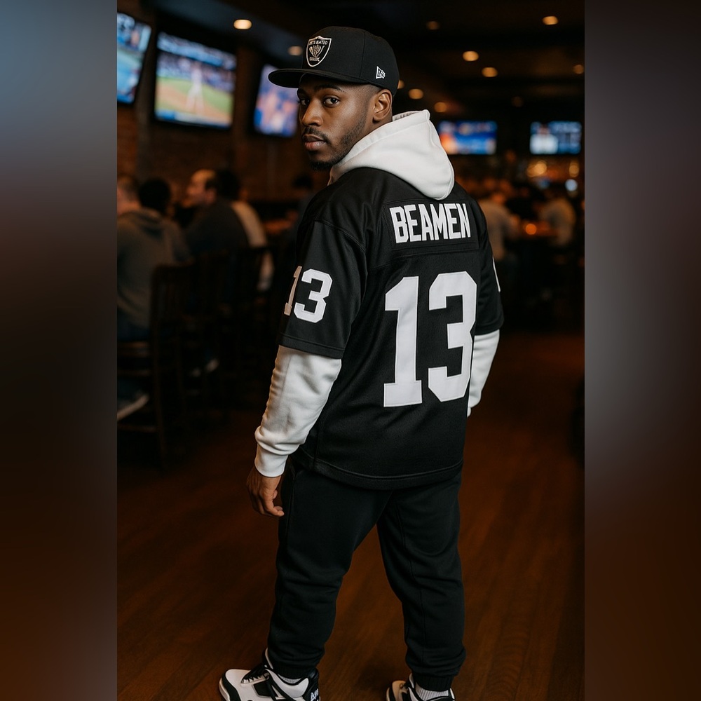 #13 BEAMEN Football Jersey